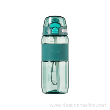 2022 new desined 630ml/780ml bottle sport and bpa free water bottle with straw